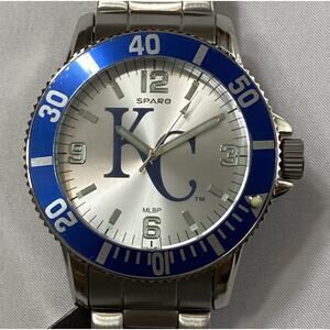 Kansas City Royals Sparo Key Style Men's Sports Watch Metal Band